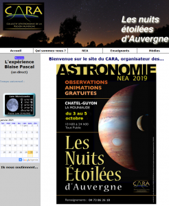 CARA Astronomie Auvergne