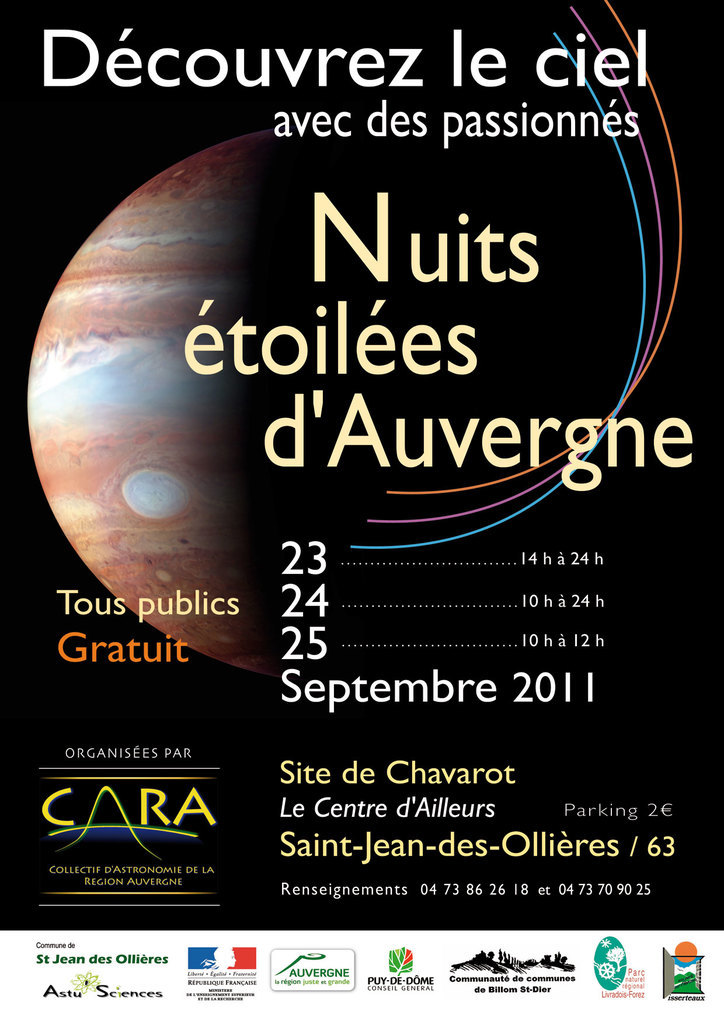 NEA2011 - Collectif d'Astronomie de la Région Auvergne - Astronomie Auvergne