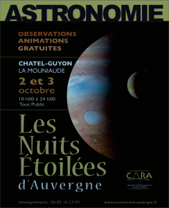 NEA2015 - Collectif d'Astronomie de la Région Auvergne - Astronomie Auvergne