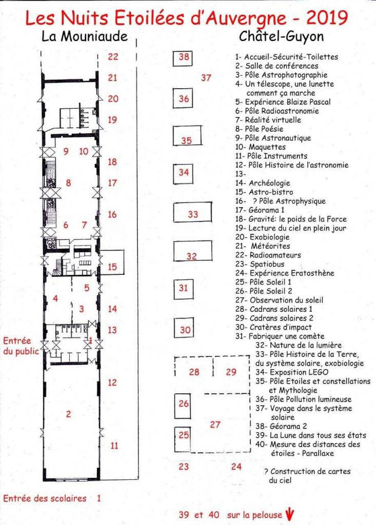 NEA2019 - CARA - Collectif d'Astronomie de la Région Auvergne - Astronomie Auvergne